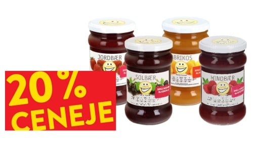 DŽEM EASIS - 20% ceneje s SPAR plus kartico