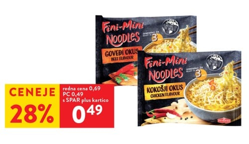 INSTANT TESTENINE - 28% ceneje s SPAR plus kartico