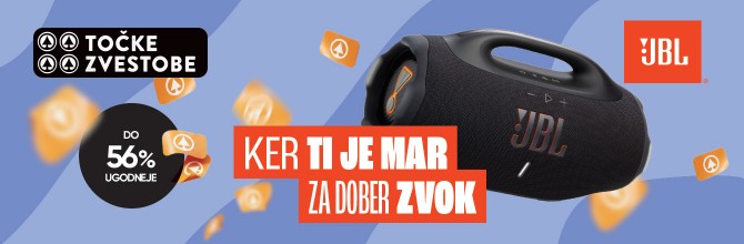 Točke zvestobe - KER TI JE MAR ZA DOBER ZVOK JBL