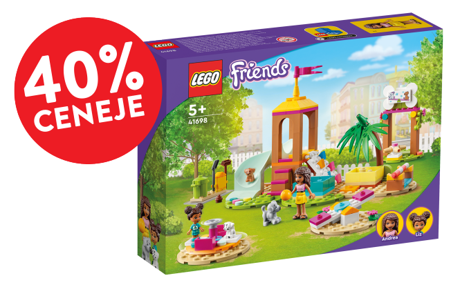 40 % ceneje IGRIŠČE ZA MALE ŽIVALI LEGO® Friends