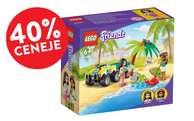 40 % ceneje VOZILO ZA VARSTVO ŽELV LEGO® Friends