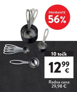 10-delni set merilnih posodic Rosmarino Elite