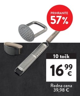 3-delni set za ribanje in mečkanje Rosmarino Elite
