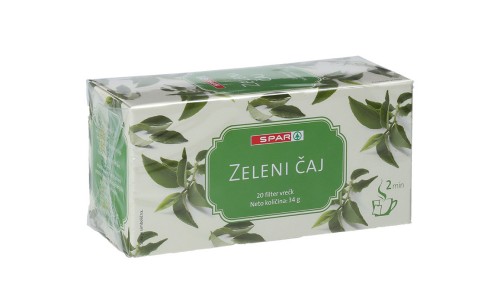 SPAR ZELENI ČAJ