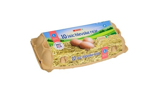 SPAR jajca hlevske reje brez GSO