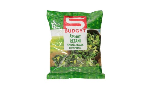 ŠPINAČA REZANA S-BUDGET, 400G
