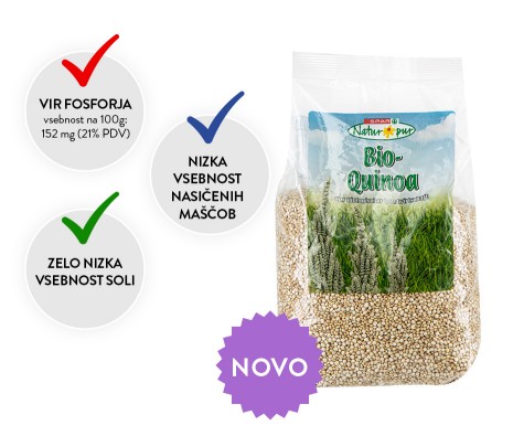 SPAR Natur pur BIO kvinoja 100g