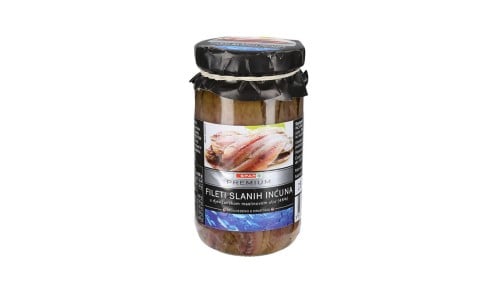 FILETI SLANIH INČUNOV V OLJČNEM OLJU, SPAR PREMIUM, 212G