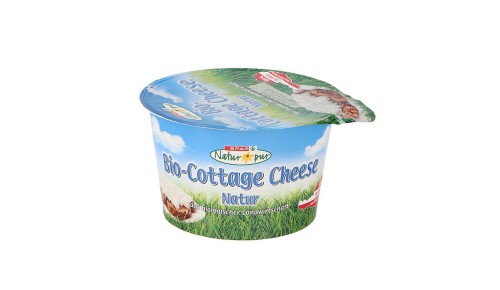 BIO SVEŽI ZRNATI SIR COTTAGE CHEESE, SPAR NATUR*PUR, 200G