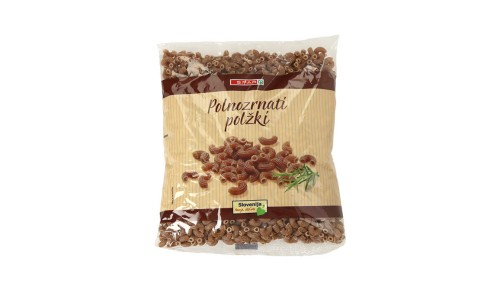 TESTENINE POLNOZRNATI POLŽKI, SPAR, 500G