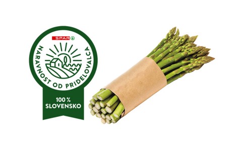 ŠPARGLJI ZELENI 500G SLO