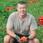 Janko Barbiš, Istrijanko z izdelki v domačem okolju