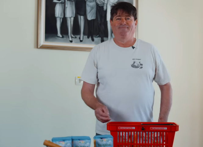 Mlinarstvo Rangus z izdelki v domačem okolju
