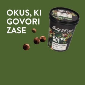 Indy & Pippa Indy & Pippa BIO SLADOLED LEŠNIK HAPPY NUT