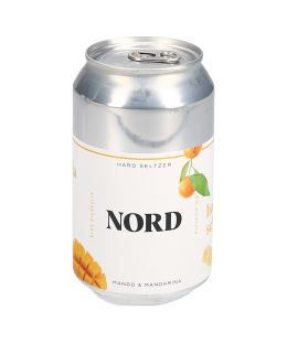 NORD gazirana alkoholna pijača mango in mandarina