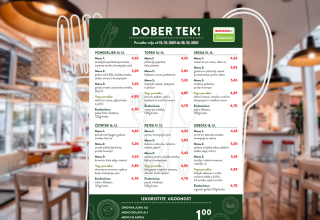 Tedenski jedilnik restavracije Interspar