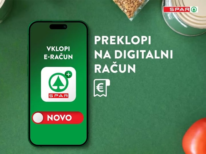 📱 Moj telefon je lahko … račun.  Vse, kar moraš narediti je, da si nanj naložiš aplikacijo SPAR plus in preklopiš na digitalni račun ter tako za vedno pozabiš na hektično iskanje računov, ki jih potrebuješ (in nadležno kopičenje tistih, ki jih ne). V aplikaciji lahko iščeš med računi, preveriš znesek računa in prihranek pri določenem nakupu, označiš tiste račune, ki jih želiš hitreje najti, ali pa jih deliš z družinskimi člani.  Naloži si brezplačno SPAR plus aplikacijo, vklopi e-račun ter pomahaj v slovo zastarelim in netrajnostnim navadam.👋