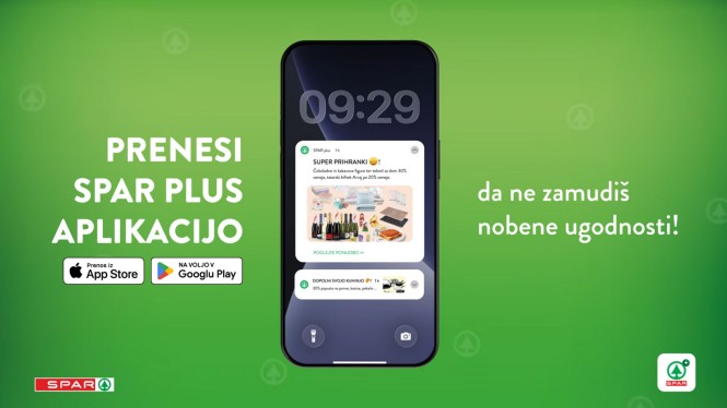 Vse ugodnosti. Na enem mestu. Vedno pri roki. 📲Z aplikacijo SPAR plus postane vsak nakup enostavnejši in hitrejši: 👉 Aktiviraj kupone in prihrani takoj👉 Spremljaj ekskluzivne ugodnosti, prilagojene tebi👉 Prelistaj aktualne letake kjerkoli👉 Ustvari nakupovalne listke in jih deli z drugimi👉 Nastavi opomnike, da nikoli ne zamudiš akcijeIn še več 👇Z vklopom digitalnih računov imaš vse nakupe shranjene na enem mestu – brez papirja, brez skrbi. Tako imaš vedno pregled nad porabo, hkrati pa narediš nekaj dobrega tudi za okolje. 🌱Aplikacija SPAR plus združuje kartico zvestobe, kupone, letake in uporabne funkcije v eni aplikaciji, ki ti olajša vsakodnevne nakupe.📲 Prenesi aplikacijo SPAR plus še danes in odkrij vse njene prednosti:https://www.spar.si/spar-plus/spar-plus-aplikacija
