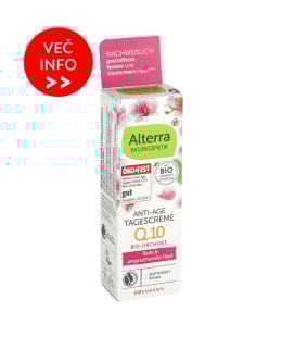 ALTERRA anti-age dnevna krema s Q10, bio orhideja