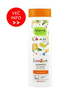 ALTERRA družinski šampon, bio pomaranča