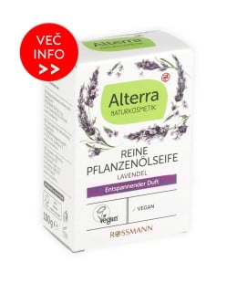 ALTERRA milo iz rastlinskega olja, sivka