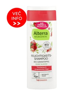 ALTERRA šampon, bio granatno jabolko