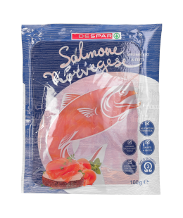 DESPAR dimljen losos, 100 g