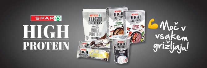 Izdelki SPAR HIGH PROTEINI