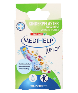SPAR MEDIHELP vodoodporni obliž junior, 20/1