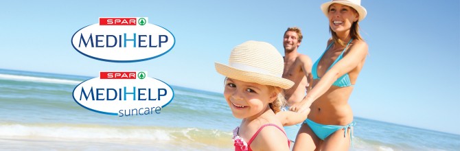 SPAR MEDIHELP družina na plaži 