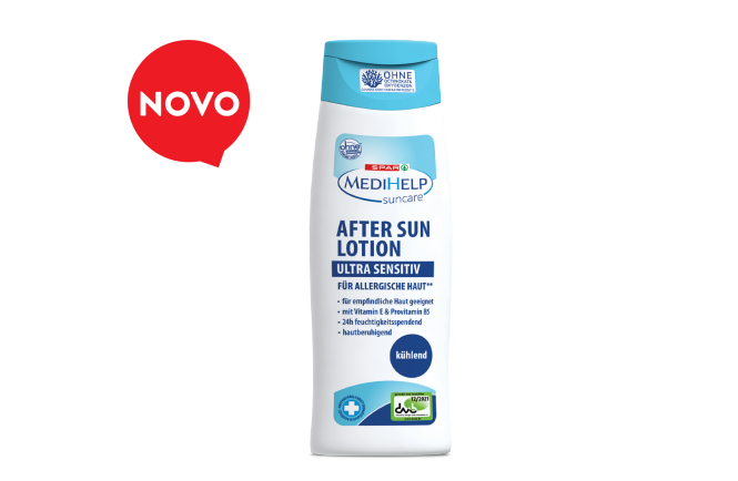 SPAR MEDIHELP losjon po sončenju, ultra sensitive, 200 ml