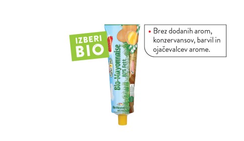 SPAR NATUR*PUR BIO MAJONEZA v tubi, 250 ml
