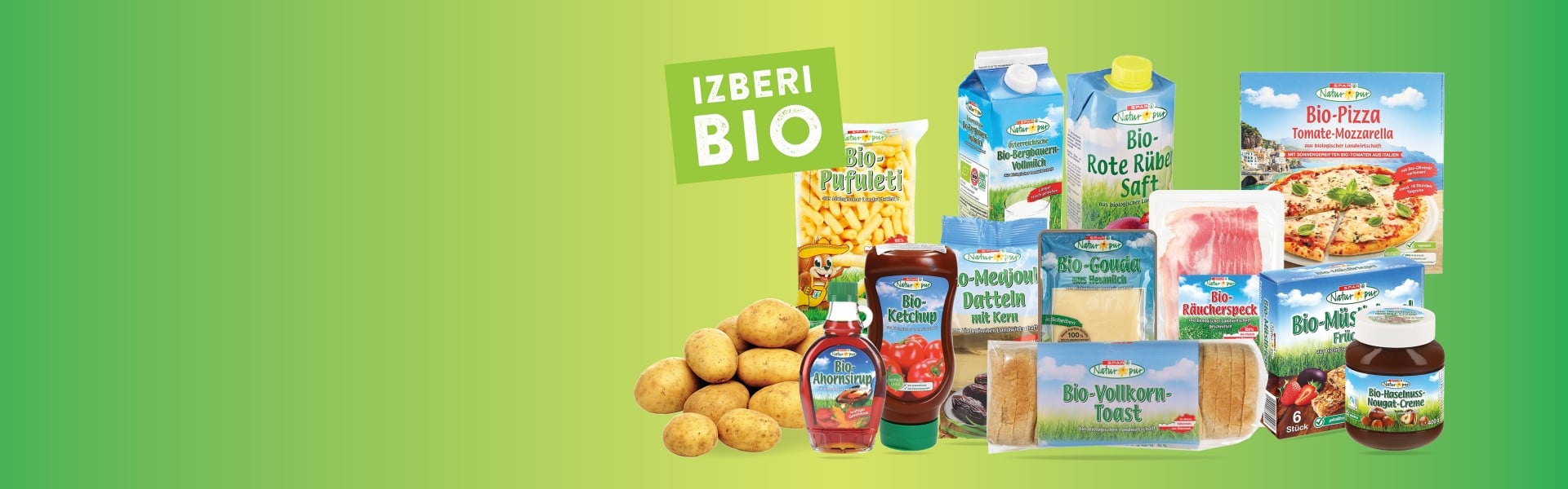SPAR Natur*pur izdelki