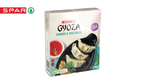 SPAR gyoza s kozicami in zelenjavo, 250 g