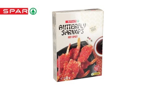 SPAR kozice v pikantnem testu, 240 g