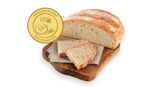 Zlata priznanja Pekarne SPAR, MATJAŽEV BELI HLEBEC, 1 kg