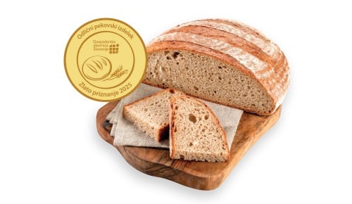 Zlata priznanja Pekarne SPAR, MATJAŽEV TEMNI HLEBEC, 1 kg