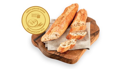 Zlata priznanja Pekarne SPAR, TRADICIONALNA BAGUETTA, 270 g