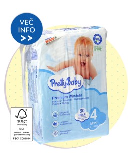 PRETTY BABY premium plenice maxi št. 4
