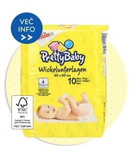 PRETTY BABY previjalne podloge
