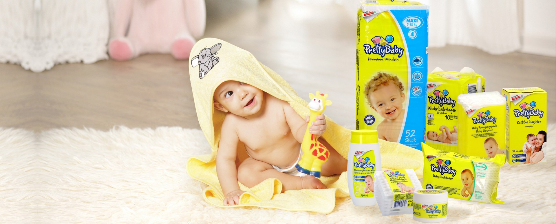 plenice otroške baby spar program