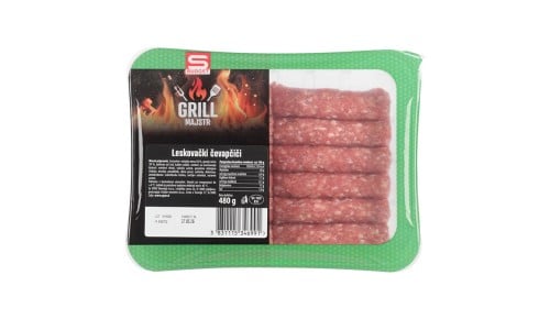 S-BUDGET klobasa za žar 450g Meso Kamnik