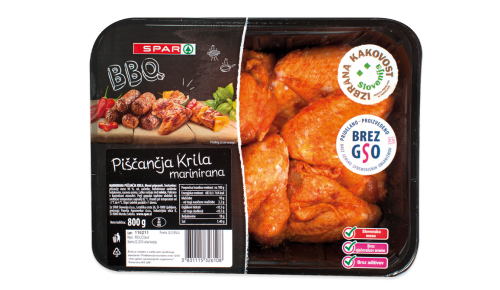 SPAR BBQ piščančja krila