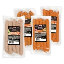 SPAR BBQ klobasa: piknik, pikant, bela ali debrecinka
