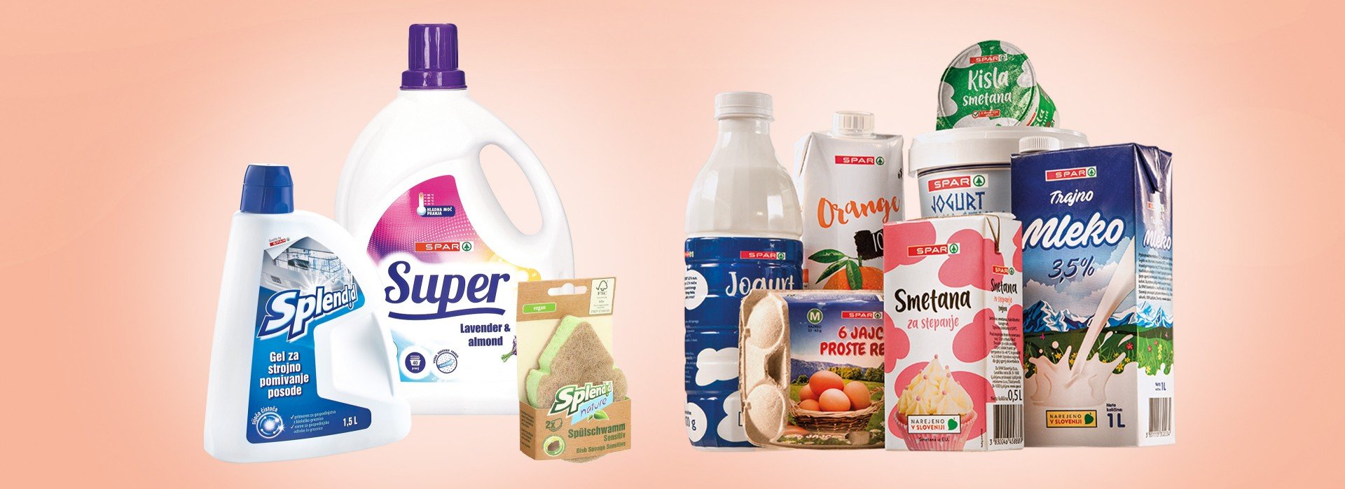 Izdelki SPAR znamka Izdelki SPAR znamka