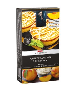 SPAR PREMIUM cheesecake pita z breskvami