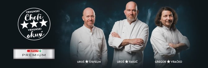 Na sliki so od leve proti desni Uroš Štefelin, Uroš Fakuč ter Gregor Vračko