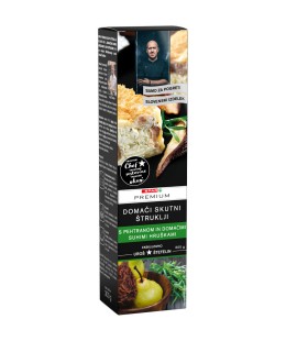 SPAR PREMIUM domači štruklji s pehtranom in domačimi suhimi hruškami