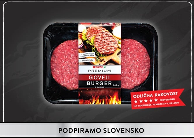 SPAR PREMIUM - goveji burger