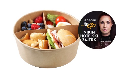 SPAR To Go Nikin hotelski zajtrk